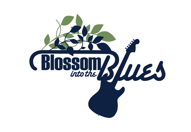 Blossom Into the Blues Logo
